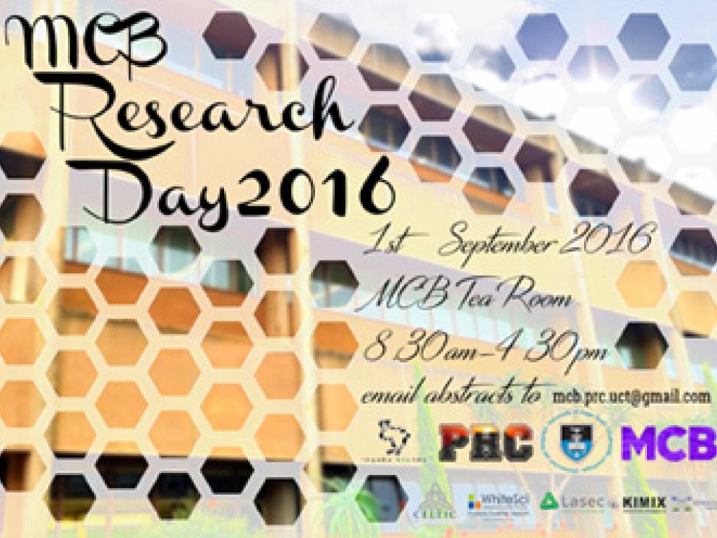 MCB research day MCB research day