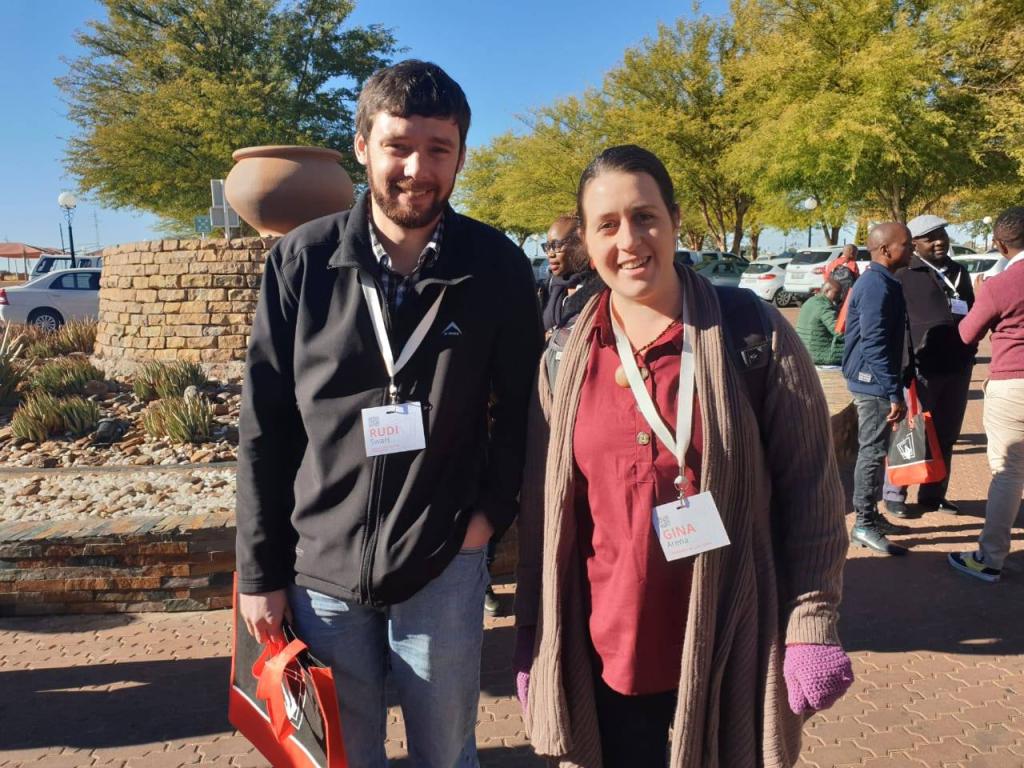Gina Arena and Rudi Swart at GSSA