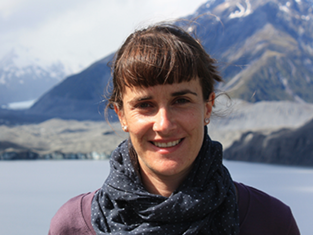 Dr Robyn Pickering, geochemist in the Department of Geological Sciences.
