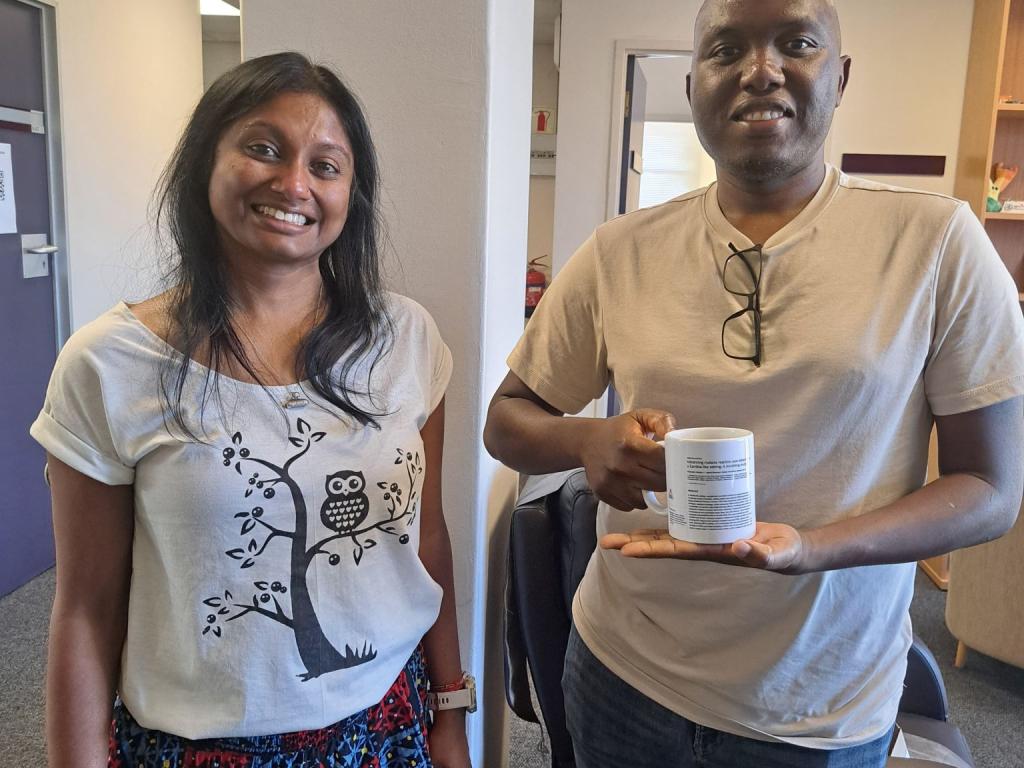 Prof Sheetal Silal and Chilochibi Chiziba