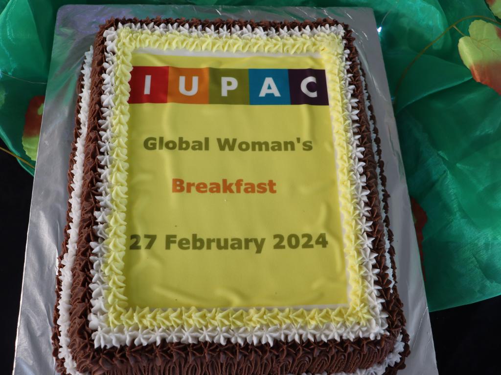 IUPAC Global Women’s Breakfast 2024 - GWB tasty treats: cake