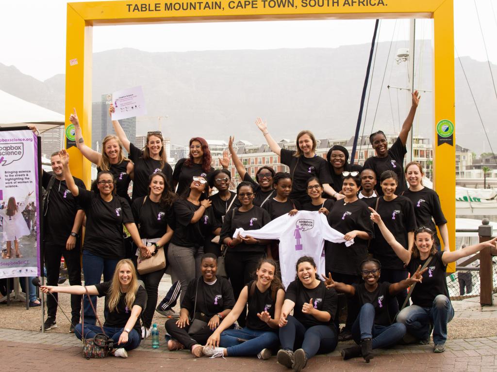 Soapbox science scientists